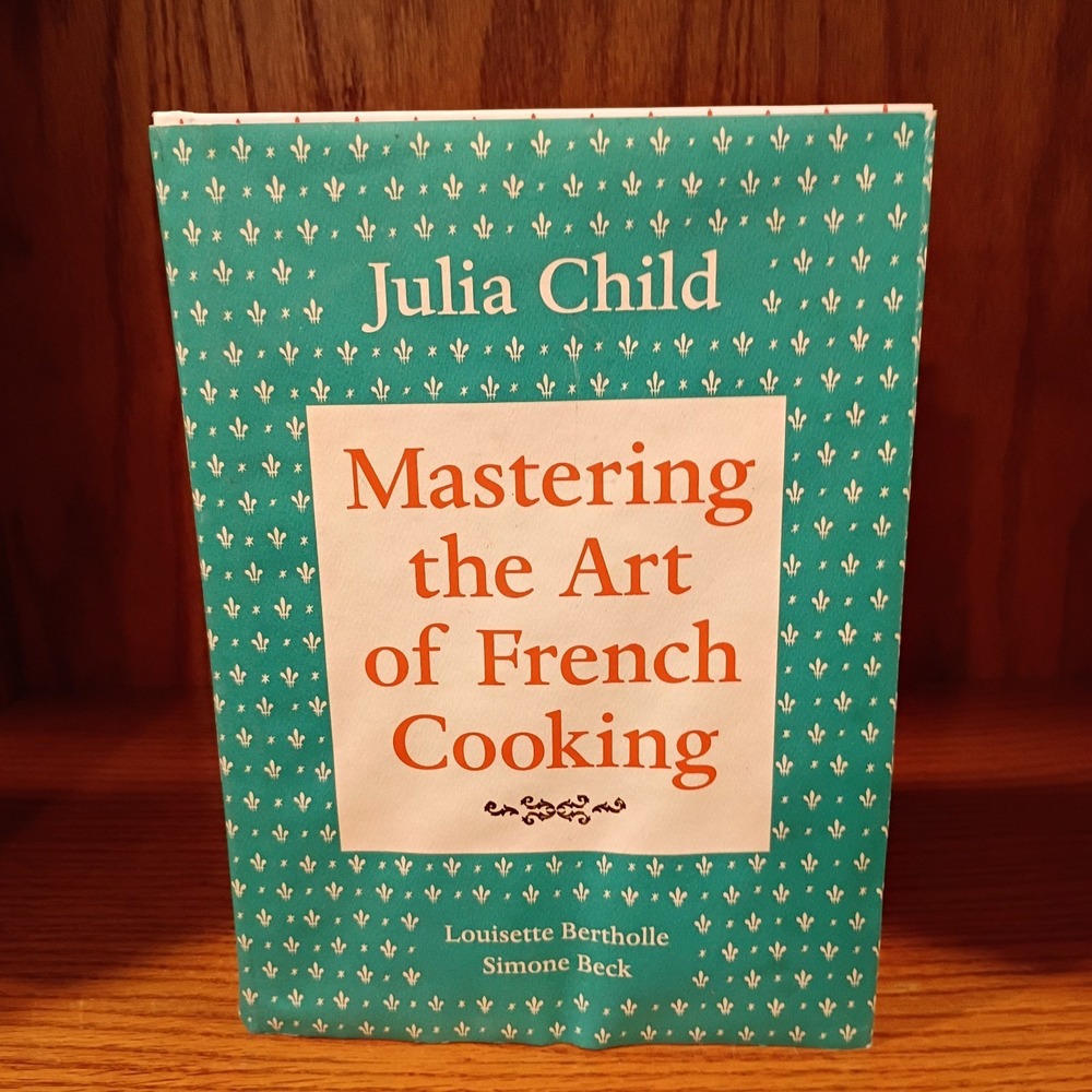 Mastering the Art of French Cooking by Julia Child Vol 1. Cookbook Hardcover DJ